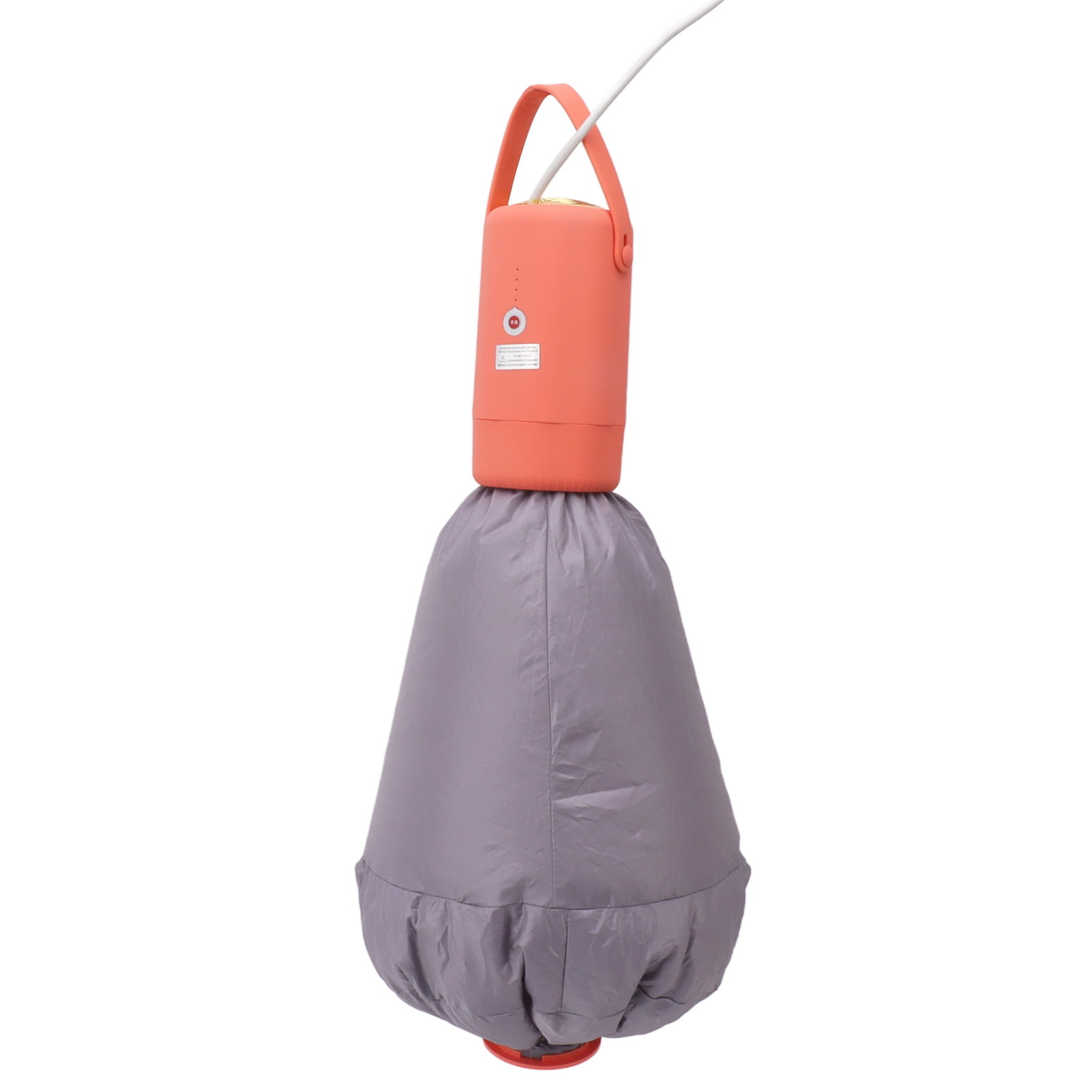 Portable Clothes Dryer, Electric Clothes Dryer For Underwears Panties Socks Swimwears, 4 Wind Speed Quiet Small Dryer Machine With Suit Bag For Home Apartment RV Travel Orange