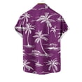 thumbnail image 4 of Styesk T-Shirts pour Hommes Col Décontracté Imprimé Manches Courtes Cardigan Mode avec Poche, 4 of 4