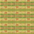 thumbnail image 1 of Ahgly Company Tapis d'Intérieur Lavable en Machine Carré Transitionnel Brun Doré Jaune, 7 Pieds Carré, 1 of 7