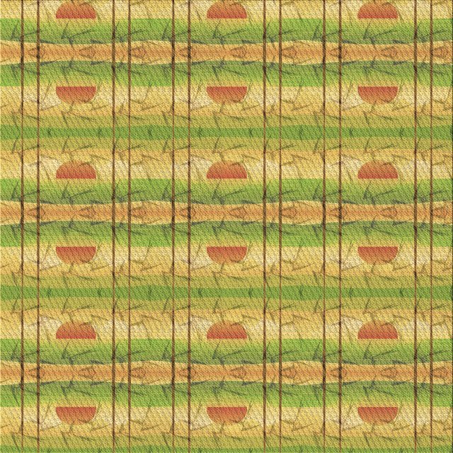 Ahgly Company Tapis d'Intérieur Lavable en Machine Carré Transitionnel Brun Doré Jaune, 7 Pieds Carré