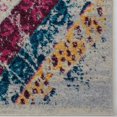 thumbnail image 3 of Tapis Contemporain à Motif Floral Crème Centre Point 5 Pieds3 Pouces x7'6 Pouces, 3 of 5