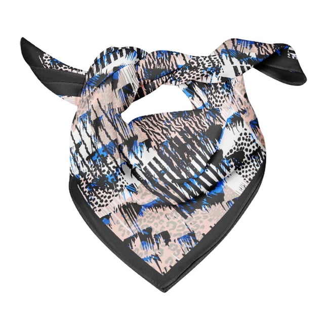 Bimba Cotton Voile Rectangular Printed Scarf Women Wrap Bandanas-40 x 80 Inches