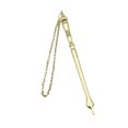 thumbnail image 2 of Langgg Yad Torah Pointer Reading Tool Hand Top Bible Pointer Pointer Silver Yad Onion Assistant Hand Golden Onion Top Length 17cm, 2 of 6