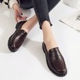 thumbnail image 1 of LSLJS Chaussures Plates Polyvalentes pour Femmes Semelle Souple Grande Pointure Chaussures Décontractées Unies, Chaussures à Talons Bas, 1 of 3