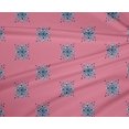 thumbnail image 4 of oneOone Polyester Lycra Fabric Floral Block Print Fabric By Yard 56 Inch Wide, 4 of 4