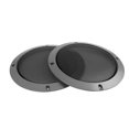 thumbnail image 3 of Unique Bargains 2pcs 6.5' Gray Car Speaker Cover Steel Mesh Sub Woofer Subwoofer Grill Protector, 3 of 6