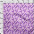 thumbnail image 3 of oneOone Velvet Rose Pink Fabric Floral Botanical Craft Projects Decor Fabric Printed By The Yard 58 Inch Wide, 3 of 4