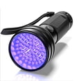thumbnail image 4 of Rbaofujie Violet Light Flashlight Mini USB Rechargeable Purple Light Blacklight Powerful Fluorescent Portable Detector for Pet Urine Stains- Uranium Glass, 4 of 7