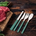 thumbnail image 4 of Dvruxg Cutlery Sets - Plastic Forks, Knives & Spoons with Organizer | Plastic & Disposable Options Available | Great Value Dining Sets for Home & Events, 4 of 5