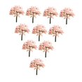 thumbnail image 1 of Bunblic 10 Pieces Model Trees Simulated Fake Trees Architecture Decor DIY Crafts Sand Table Diorama Supplies Scene Making Accessories 10.5 cm Height, 1 of 8