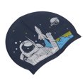 thumbnail image 4 of Bathing Swim Bathing  Silicone Waterproof Head Cover with Ear Protection for Adult Long Hair Water Sports, 4 of 7