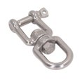 thumbnail image 1 of Double Jaw Shackle Professional Heavy Duty 304 Stainless Steel Rolling Shackle Device For Swing Climbing Rope, 1 of 8
