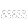 thumbnail image 2 of jinwen 10Pcs Stainless Steel O Chain Buckle Holder Camping 35mm, 2 of 9