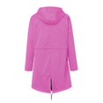 thumbnail image 2 of Sweat à Capuche Veste Femme Imperméable Hiver softshell Imperméable Outwear Extérieur Rose XXXL, 2 of 4