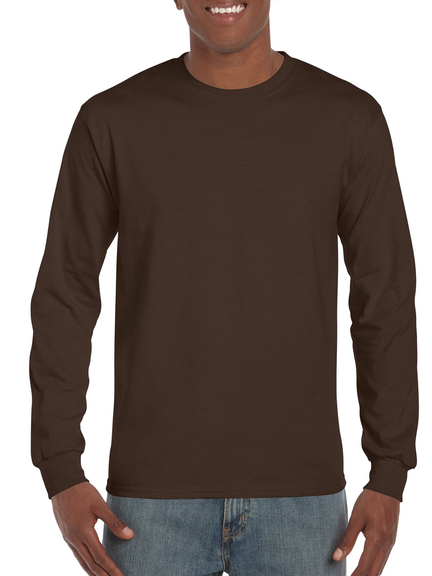 Gildan Mens Ultra Cotton Classic Long Sleeve T-Shirt