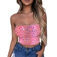thumbnail image 1 of Tube Tops, Womens Printed Strapless Yoga Exercise Chest Wrap Pullover, 1 of 4
