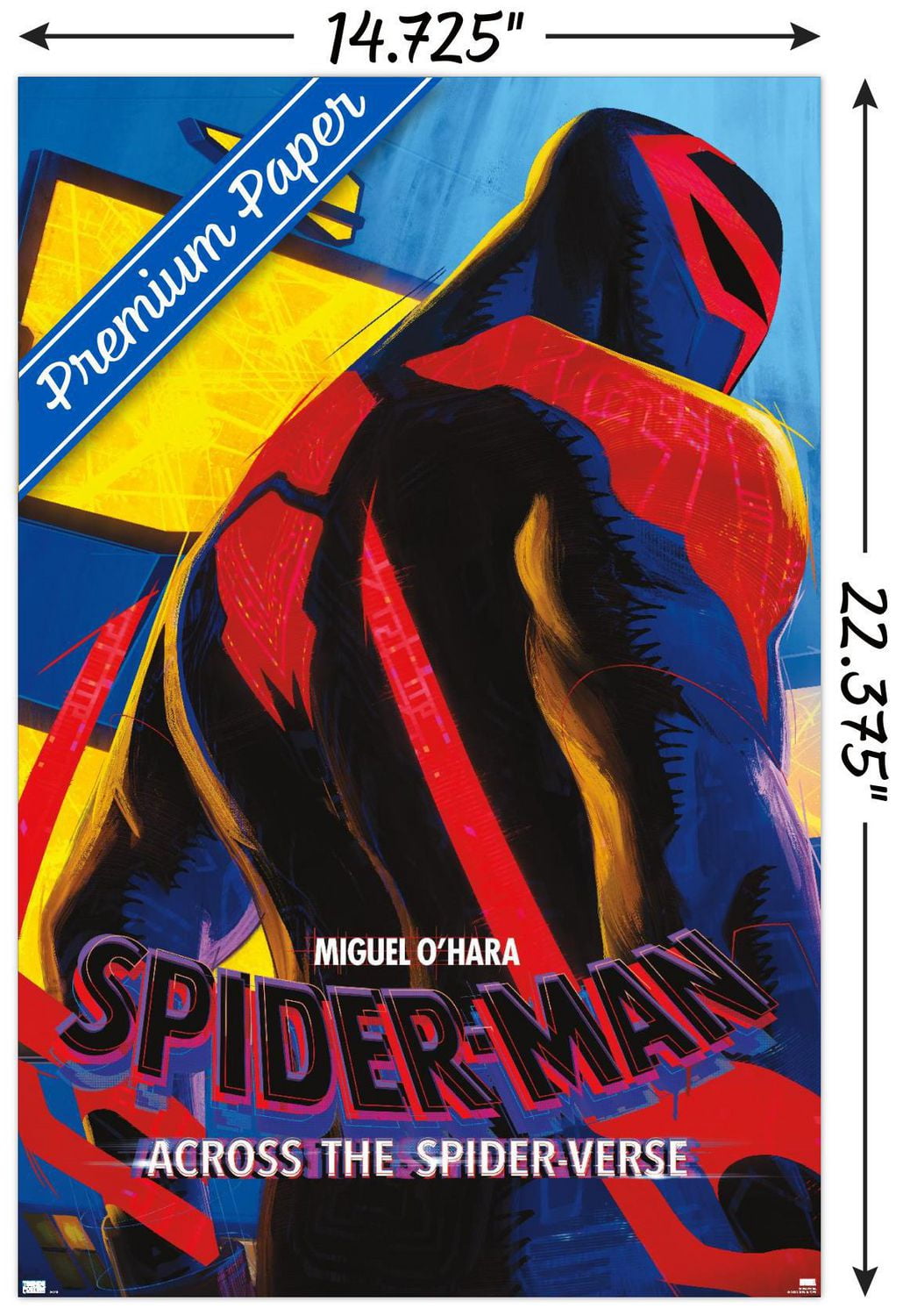 Marvel Spider-Man : À travers le Spider-Verse - Miguel O'Hara One Sheet
