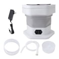 thumbnail image 2 of Foldable Washing Machine, Mini Compact Washer Portable Washing Machine with Dryer Deep Cleaning Electric Small Washer Machine for Underwear, Socks, Apartment, Dorm, RV Traveler, 2 of 7
