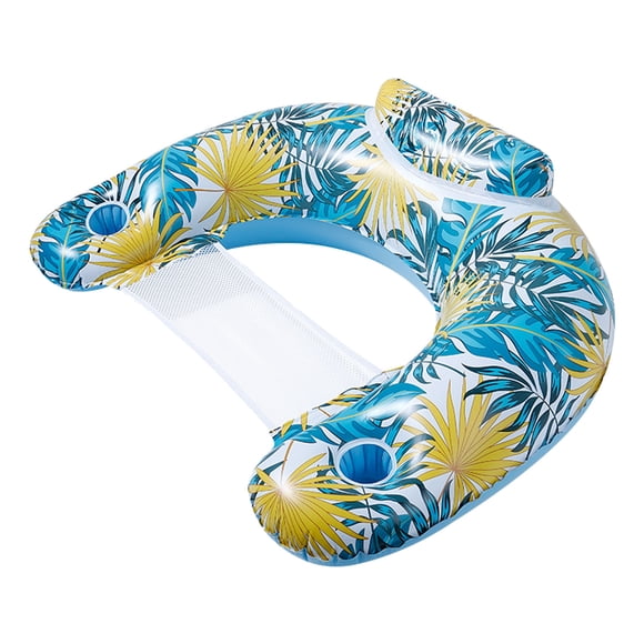 Hearth & Gear Lit Flottant Gonflable Épaissi pour Piscine Siège Flottant Chaise Pliante Gonflable sur l'Eau Piscine pour Enfants Tube 2 Personnes avec Glacière Bateaux Flottants pour Enfants Flotteurs de Piscine Dinosaure Plat pour