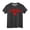 Black, variant on PMVFHDE Canada Day Short Sleeve Tee Label Printer with Polyester Red 1 Count