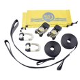 thumbnail image 2 of Nite Ize CamJam HookLock Ratchet Strap System - Adjustable, Heavy-Duty Tie Down Straps - Cargo Attachment with Spring-Actuated Hooks - Includes Ratchets, Hooks, Webb, 2 of 9
