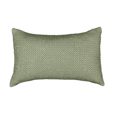 Anko Waffle Cushion Green