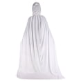 thumbnail image 1 of Unisex Solid Velvet Halloween Witch Cape - Multiple Sizes Accessory for Parties and Performances, 1 of 2