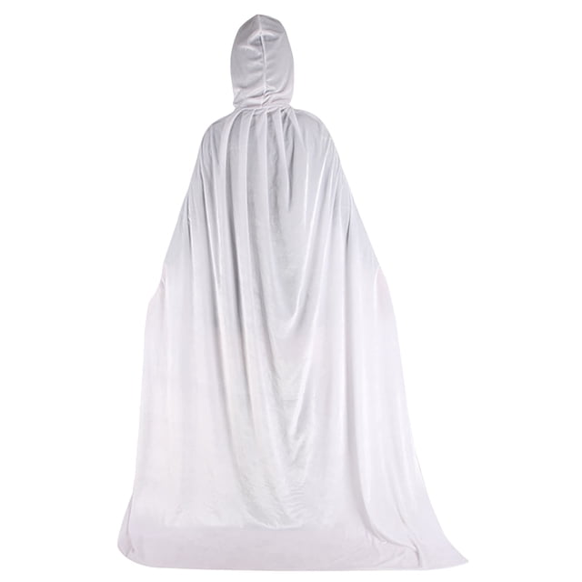Unisex Solid Velvet Halloween Witch Cape - Multiple Sizes Accessory for Parties and Performances