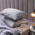 thumbnail image 1 of Swift Home 6-Piece Satin Pillowcase Gift Set with Eye Mask and Scrunchies, Sliver, 1 of 5