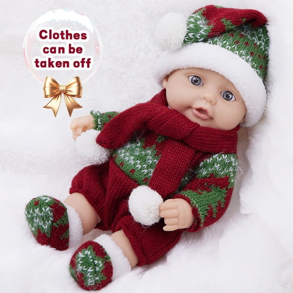 PEONAVET Doll Baby Enamel Doll 8-inch Mini Enamel Doll Children's Toy