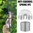 thumbnail image 4 of MesaSe Squirrel Proof Squirrel Baffle Bird Feeder  Silver, 4 of 10