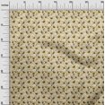 thumbnail image 3 of oneOone Rayon Yellow Fabric Floral Craft Projects Decor Fabric Printed By The Yard 56 Inch Wide, 3 of 4
