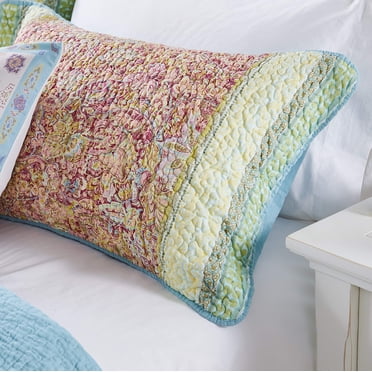 Barefoot Bungalow Palisades Pillow Sham, King, Pastel