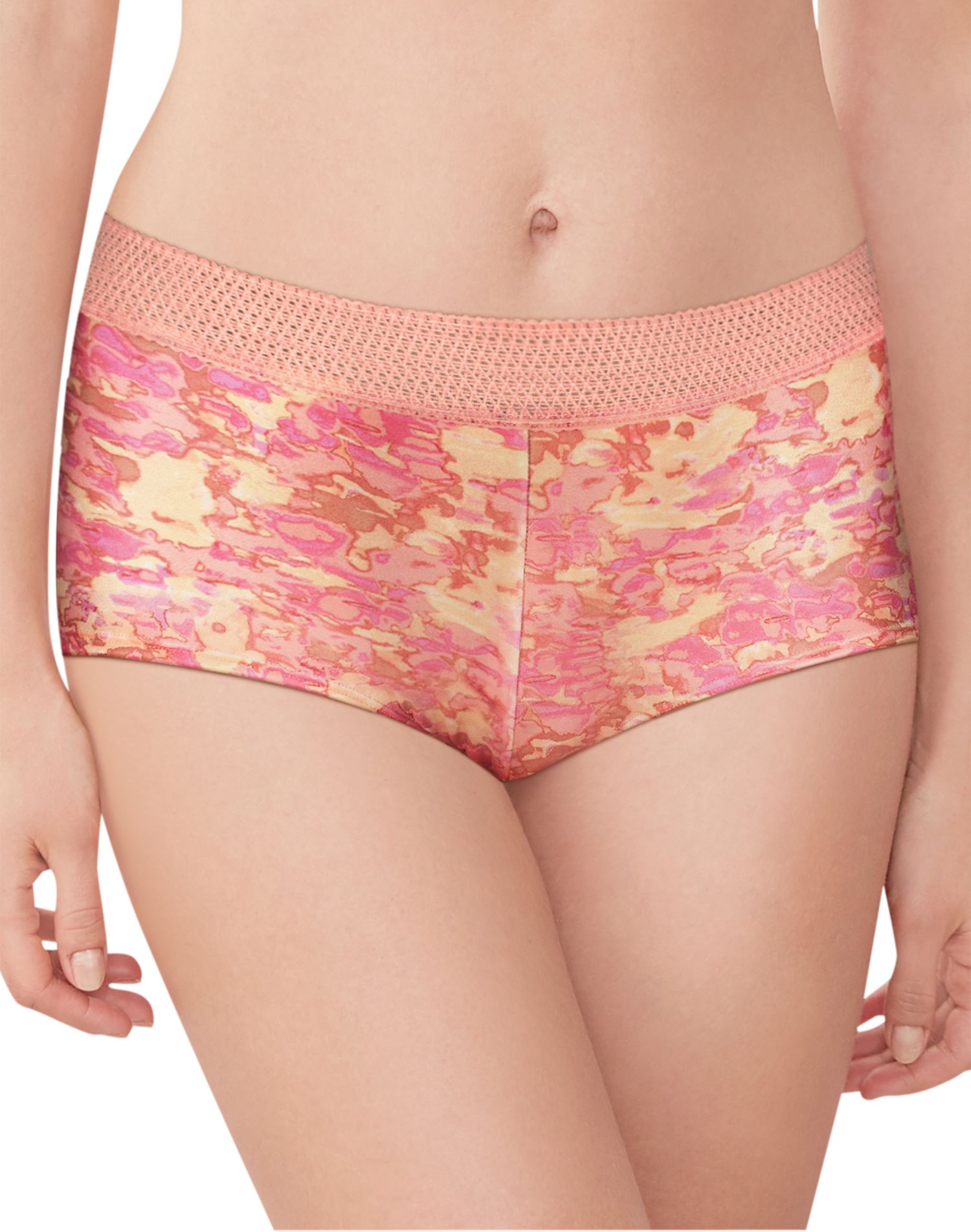 Maidenform Womens One Fab Fit Microfiber and Lace Boyshort - Best-Seller, 6