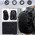 thumbnail image 3 of Housse de Pluie pour Sac à Dos avec Sangles Sans Boucle pour Randonnée et Camping Aventures, 3 of 8