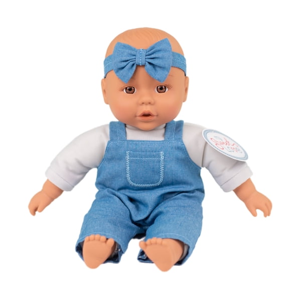 My Sweet Baby – Poupée Bébé Douce 12 pouces, Tenue chambray
