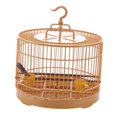 thumbnail image 4 of GROWTH TANK Cage à Oiseaux Multifonctionnelle Robuste Nid de Perroquet Maison pour Animaux Cage Ronde Support pour Perroquet, 4 of 9