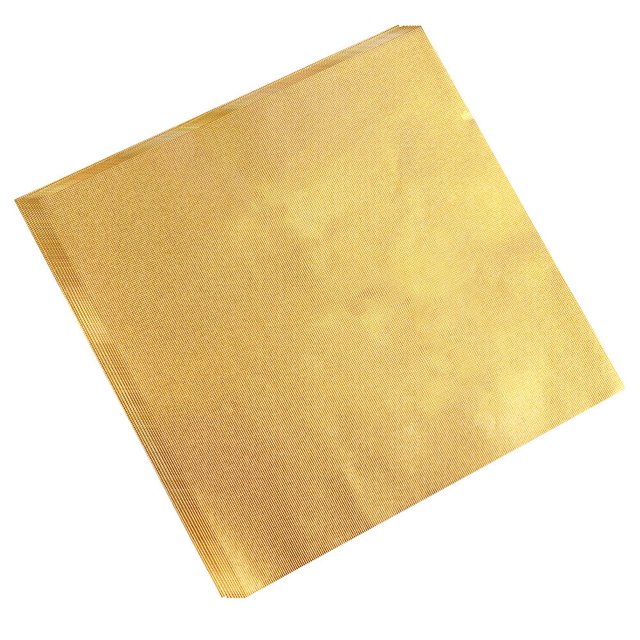 AMERTEER 600 Pcs Gold Aluminum Foil Packing Paper Food Baking Candy Wrappers Tea Packpack