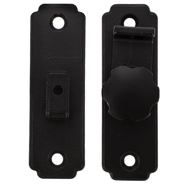 Sliding Barn Door Latch 90 Degree Heavy Duty Gate Latch for Garden Bathroom