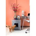thumbnail image 5 of New Age Pet Litter Loo Cat Litter Box Cover Gray, 5 of 5