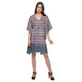 thumbnail image 3 of Moomaya Cutwork Lace Beach Kaftan For Women Printed Bikini Caftan Plus Size, 3 of 4