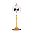 thumbnail image 3 of ziyahi Solar Crookes Radiometer Glass Desktop Ornament Entrance Yellow for Shelf Bookshelf Yellow 9x21 cm, 3 of 6