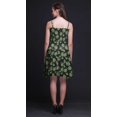 thumbnail image 4 of Bimba Robe Cocktail au-Dessus du Genou à Smocks pour Femmes, Fluide, d'Été, Robe Soleil - Grand, 4 of 5