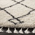 thumbnail image 3 of Safavieh Moroccan Fringe Lavern Geometric Shag Area Rug, 3 of 5