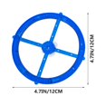 thumbnail image 2 of 3Pcs DIY Wind Chime Supplies Plastic Wind Chime Rings Wind Chime DIY Circles, 2 of 6