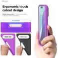 thumbnail image 4 of KOMI Compatible with iPhone 16 Pro Max Case, Premium Liquid Silicone Case, Full Body Protective Cover, Shockproof, Slim Phone Case, Anti-Scratch Soft Microfiber Lining, 6.9 inch Neon Purple, 4 of 5