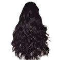 thumbnail image 1 of Perruque Longue Synthétique Ondulée pour Femmes Perruques Mode Cheveux Noirs Perruque Bouclée Perruque, 1 of 6