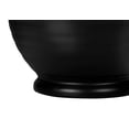 thumbnail image 3 of Monarch Specialties Lighting, 17"h, Table Lamp, Black Ceramic, Ivory / Cream Shade, Transitional, 3 of 5