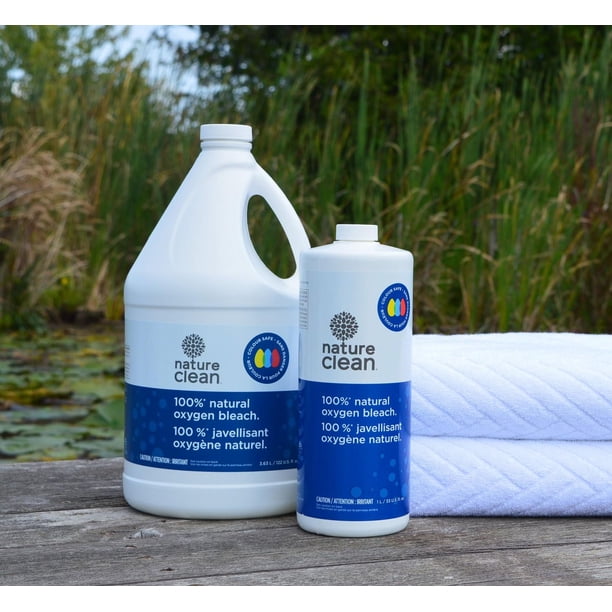 Nature Clean 100% Natural Oxygen Liquid Bleach 3.63L - Walmart.ca