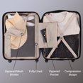 thumbnail image 4 of Jetstream® 2-Piece Carry-On Luggage Set – 20" Hardside Spinner Carry On Suitcase and Foldable Travel Backpack, 4 of 10
